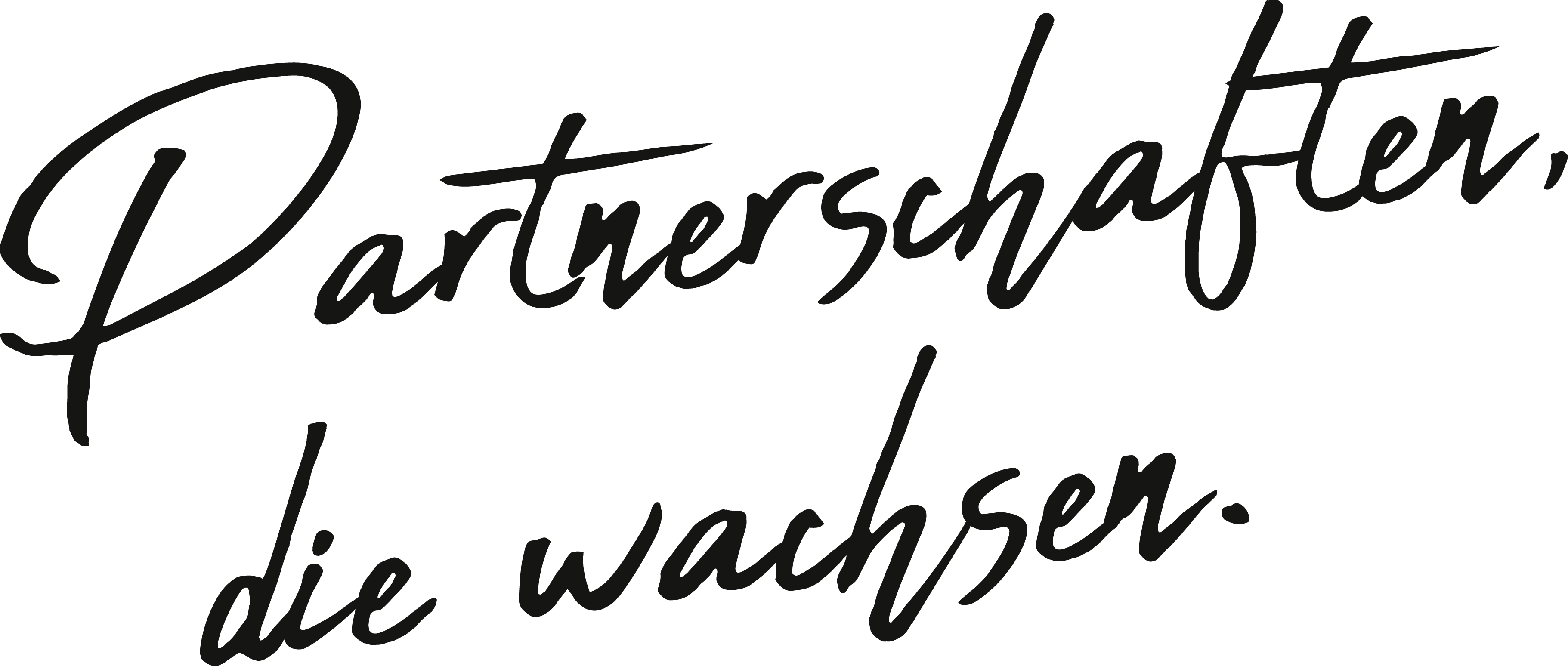 Partnerschaften, die wachsen